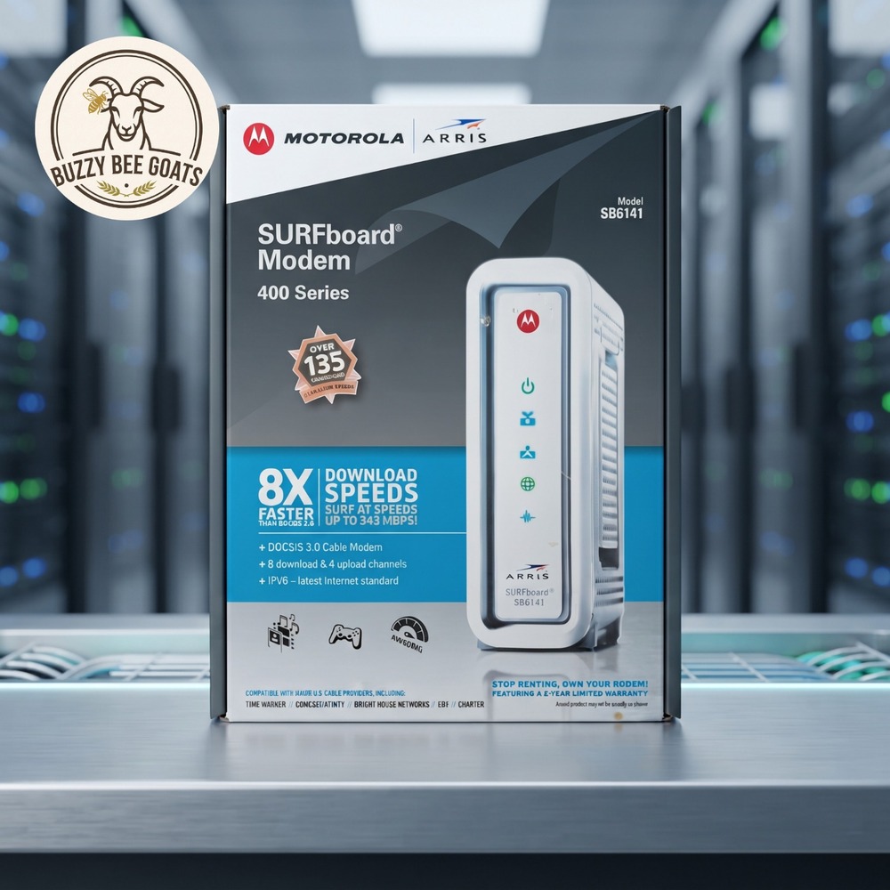 ARRIS SURFboard SB6141 DOCSIS 3.0 Cable Modem